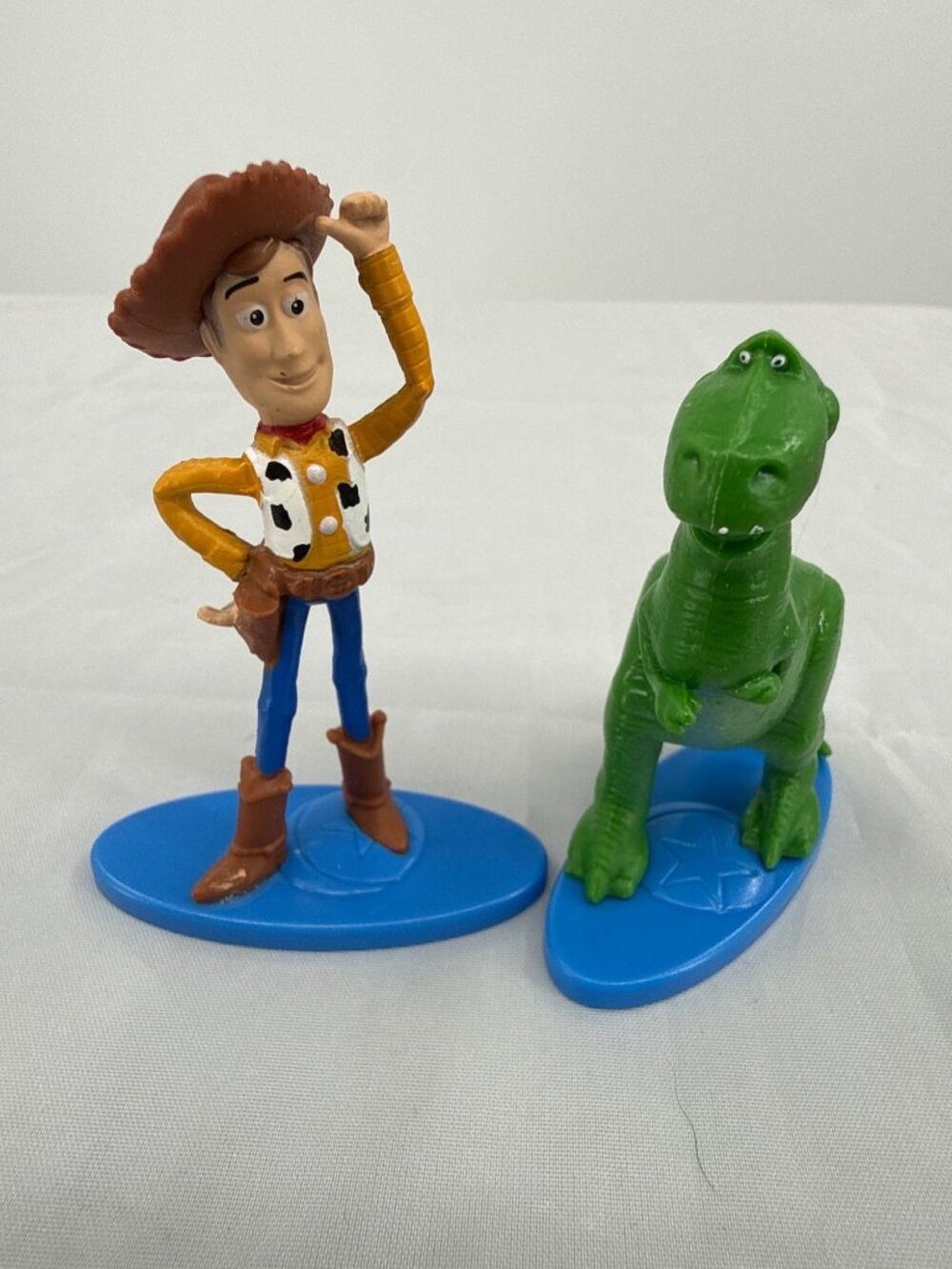 Toy Story Rex & Walking Woody Mini Figures Mattel Cake Toppers Buddy Pack